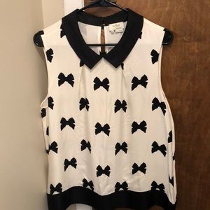 Kate Spade Bow Shirt